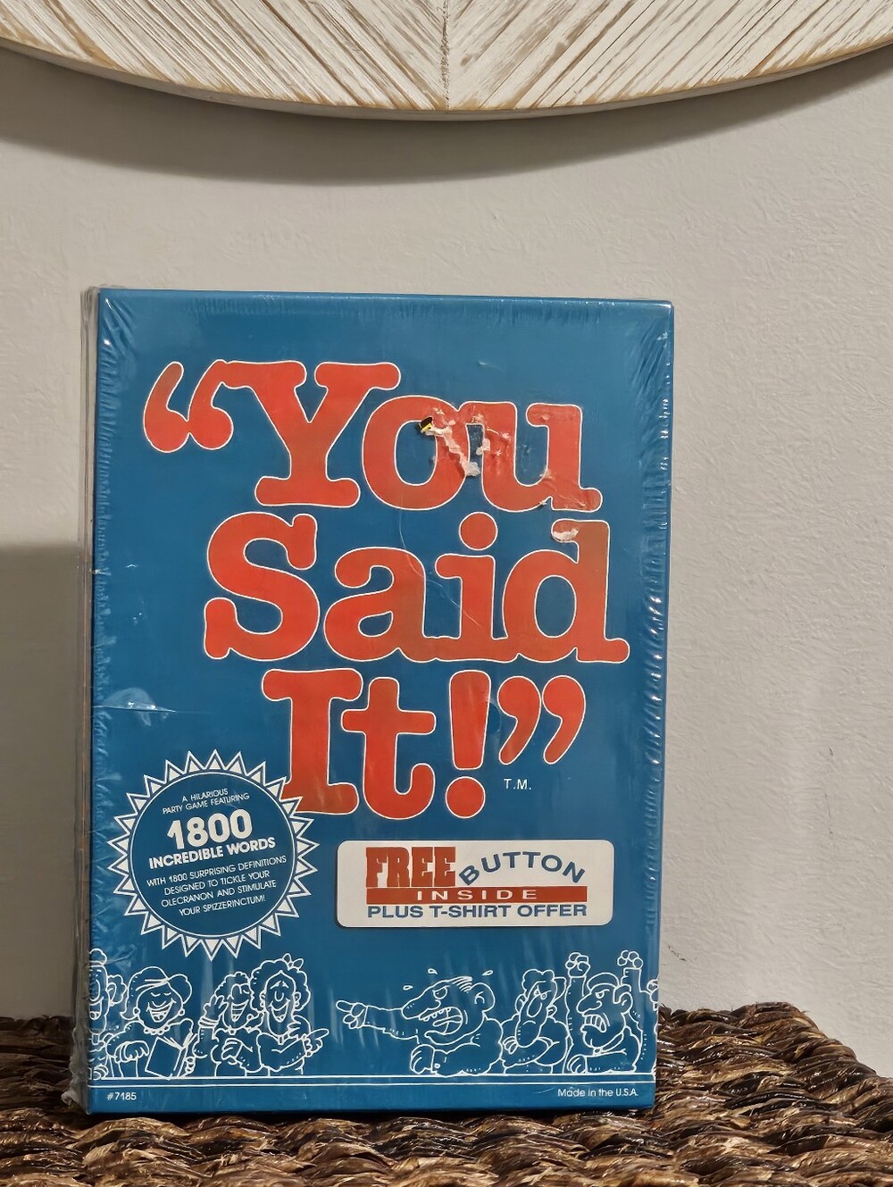 You Said It